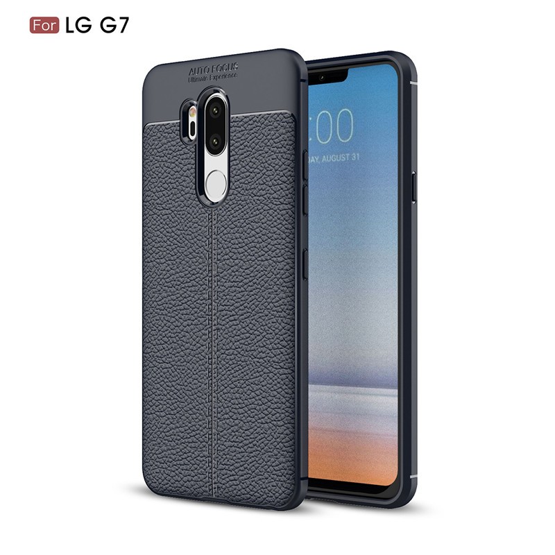 

Fecoprior Темно-синий, Задняя обложка для LG G7 G 7 LGG7 Корпус Ultra Thin