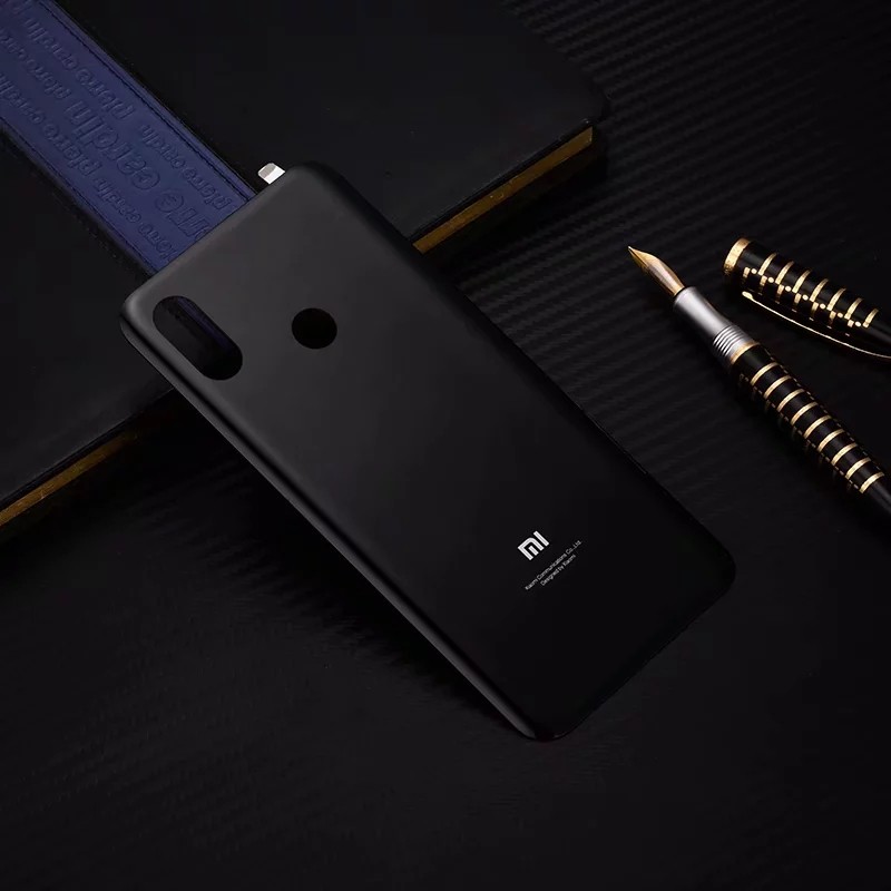 

Fecoprior черный, Оригинальный корпус для Xiaomi Mi 8 Mi8 Xiaomi8 Стеклянная батарея Задняя обложка