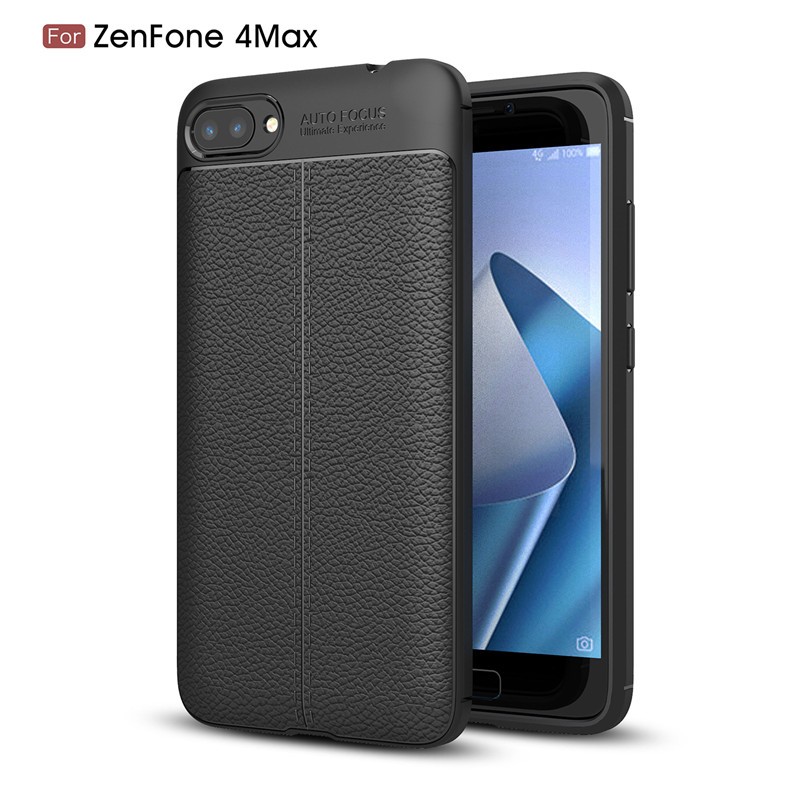 

Fecoprior черный, Zenfone4 ​​Задняя обложка для Asus Zenfone 4 Max Plus ZC554KL Чехол