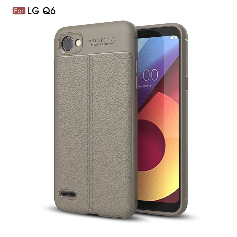 

Fecoprior Серый, Задняя обложка для LG Q6 Q6 Plus Q6A Q 6 Q6Plus Case