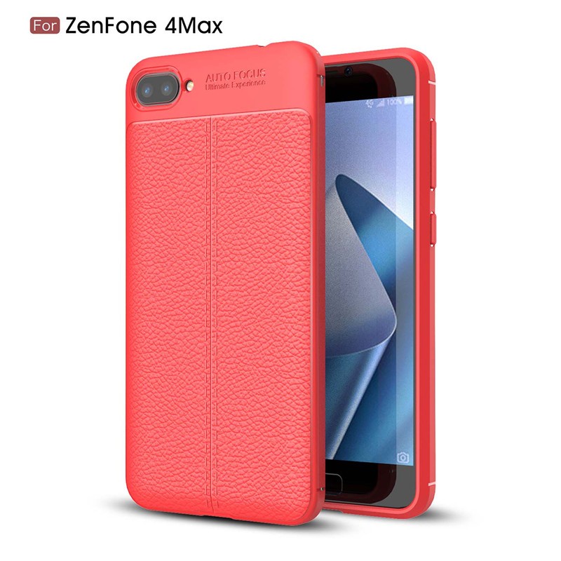 

Fecoprior красный, Zenfone4 ​​Задняя обложка для Asus Zenfone 4 Max ZC520KL Корпус