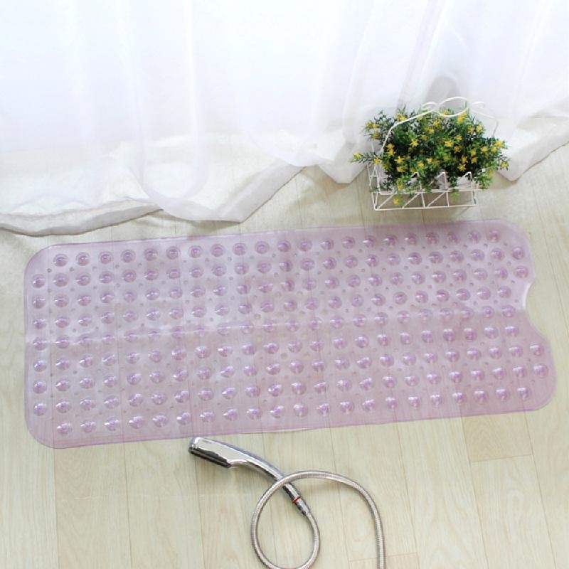 

IKAYAA Прозрачный фиолетовый, Non Slip Bath Mat Mat