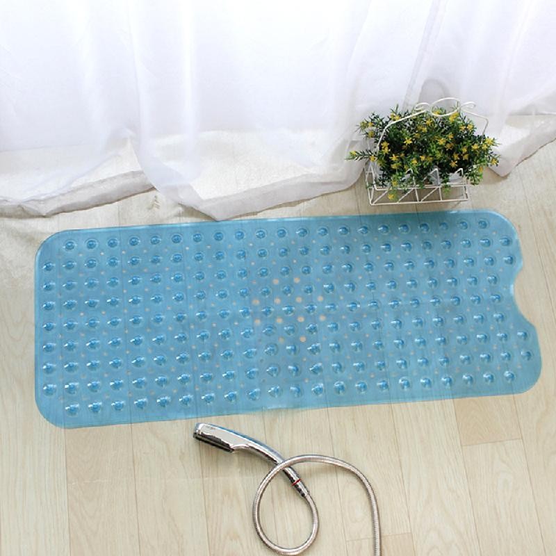 

IKAYAA Прозрачный синий, Non Slip Bath Mat Mat