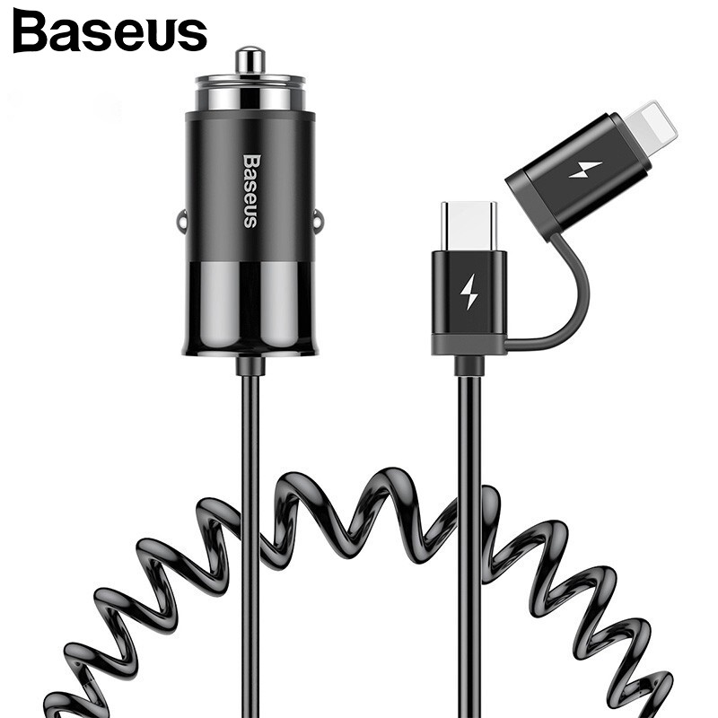 

Baseus черный, Автомобильное зарядное устройство