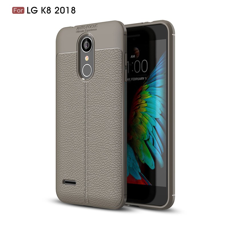 

Fecoprior Серый, Задняя крышка для LG K8 2018 K 8 Корпус LGK8 Ultra Thin