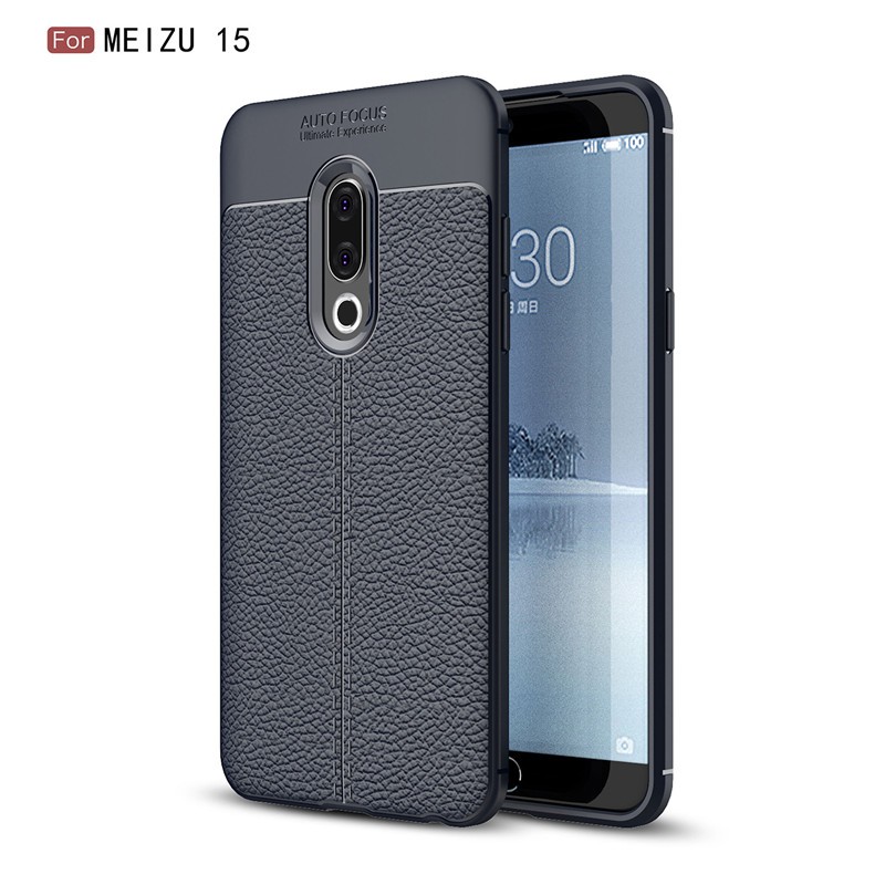 

Fecoprior Темно-синий, Задняя обложка для MEIZU 15 Snapdragon 660 Meilan Case