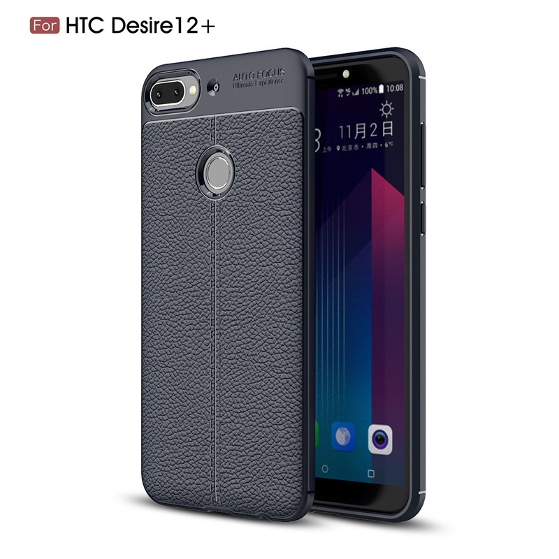 

Fecoprior Темно-синий, Задняя обложка для HTC Desire 12 Plus D12 Plus 12Plus Case