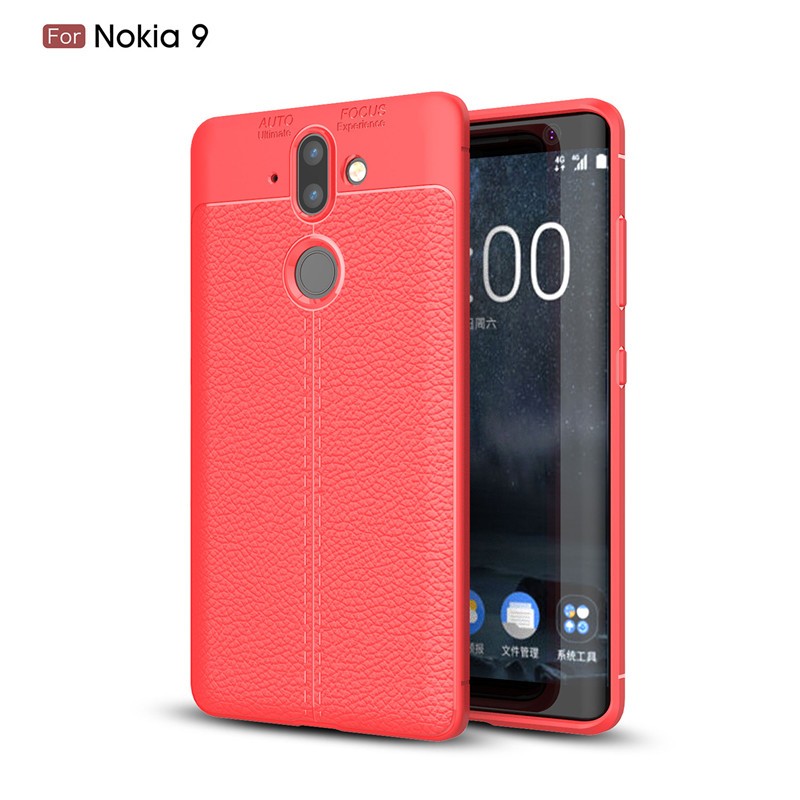 

Fecoprior красный, Задняя обложка для Nokia 9 Nokia9 NK Case Мягкий TPU Кремний