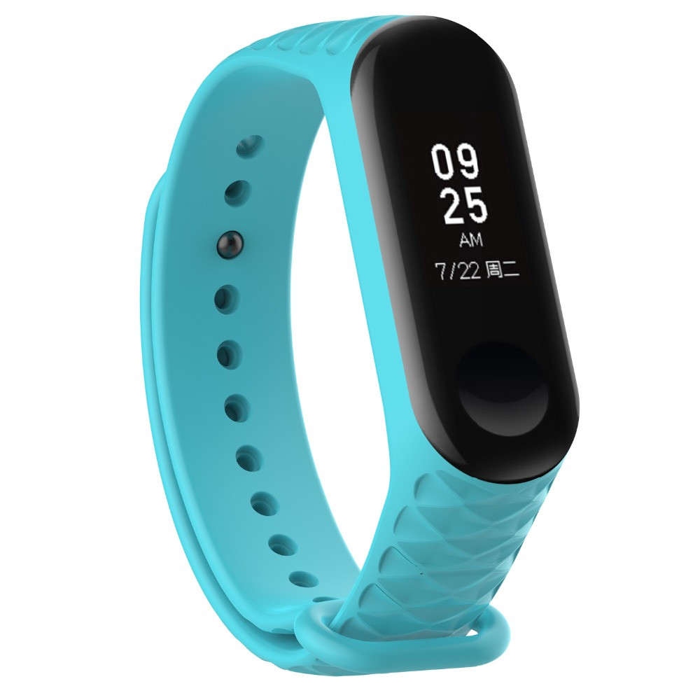 

chkj Cyan, Ремень для Xiaomi Mi Band 3 Smart Band Accessories для Xiaomi Miband 3