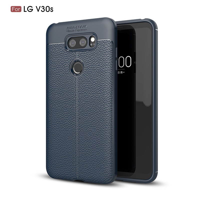 

Fecoprior Темно-синий, Задняя обложка для LG V30S V30 S LGV30S Корпус