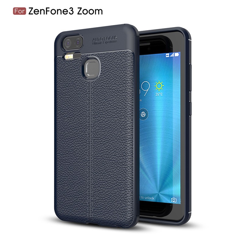 

Fecoprior Темно-синий, Zenfone3 Задняя обложка для Asus Zenfone 3 ZOOM ZE553KL Чехол