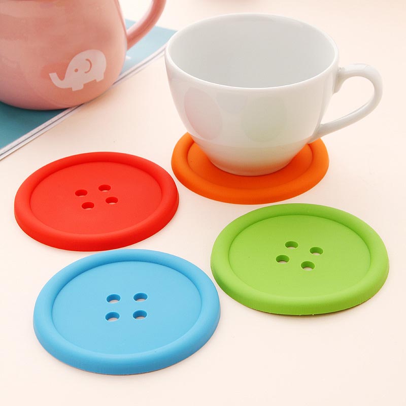 

MyMei Красный, Beauty Silicone Coffee Placemat