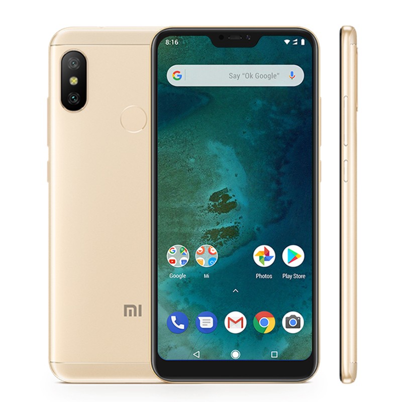 

Mi Золото Добавить карту 32GB TF, Mi A2 Lite 4GB 64GB