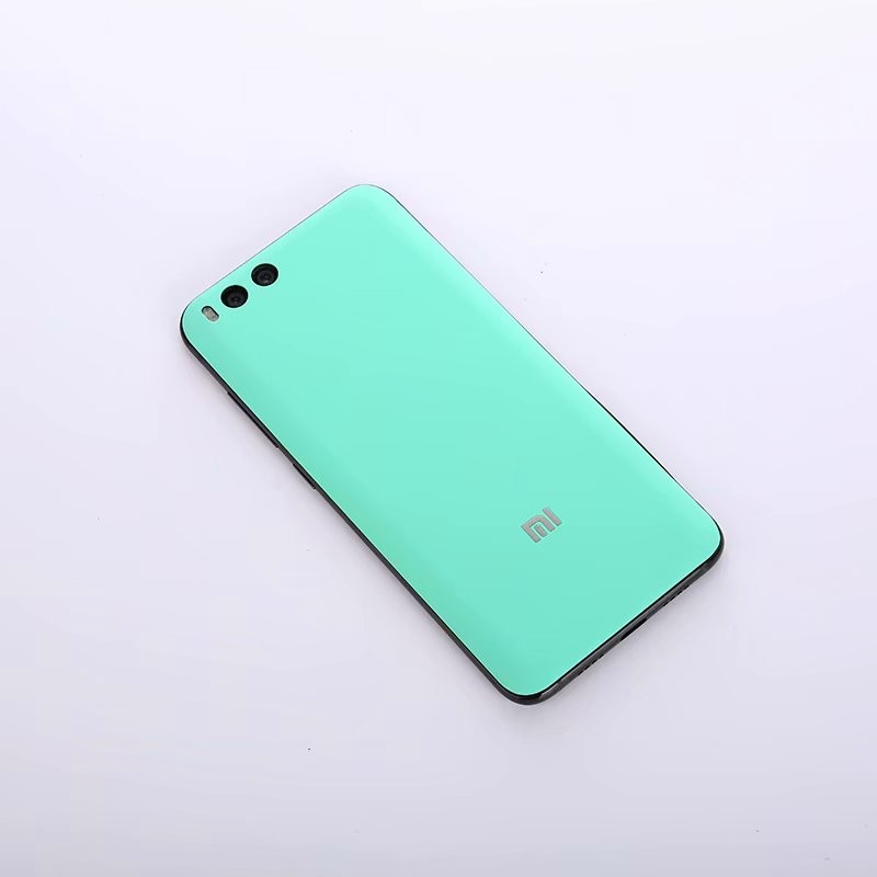 

Fecoprior зеленый Xiaomi 6, Оригинальный корпус для Xiaomi Mi 6 Mi6 Xiaomi6 Матовая пластиковая задняя крышка для батареек