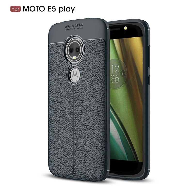 фото Задняя обложка для motorola moto e5 play case мягкий силикон tpu fecoprior purplish blue