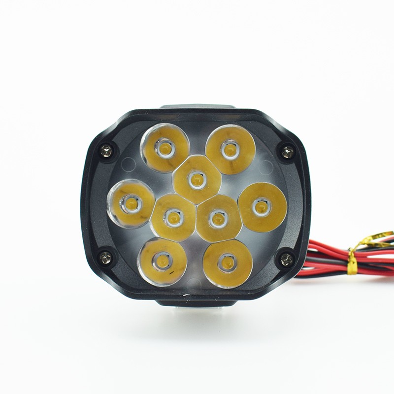 

Huiermeimi 9LED-1шт, Мотоцикл Светодиодный фонарь Scooter 46918 LED 12V 6500k Противотуманная фара Мотоцикл