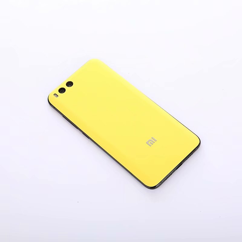 

Fecoprior желтый Xiaomi 6, Оригинальный корпус для Xiaomi Mi 6 Mi6 Xiaomi6 Матовая пластиковая задняя крышка для батареек