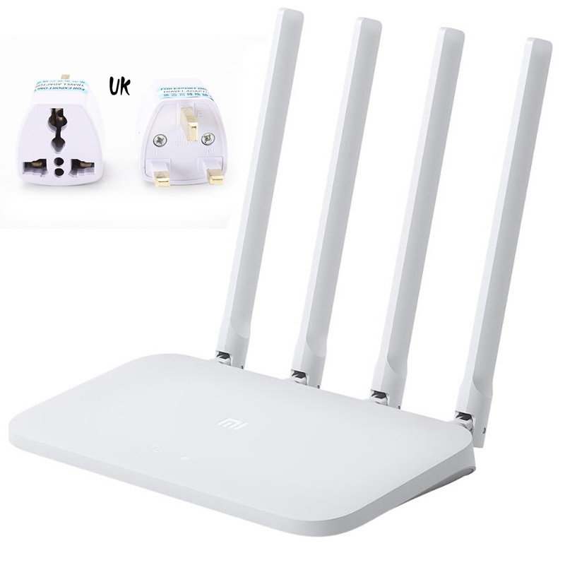 

TXZHAJGHON Белый цвет Стандарт Англии, Xiaomi WiFi Router 24GHz