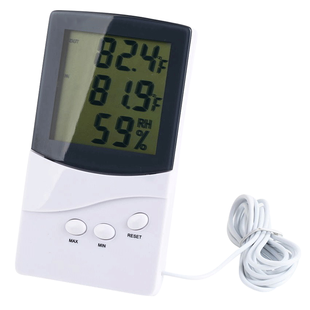 

MyMei, LCD Digital IndoorOutdoor Thermometer