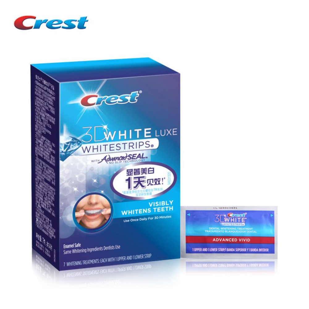 

P&G, 3D Crest Whitestrips Advanced Vivid