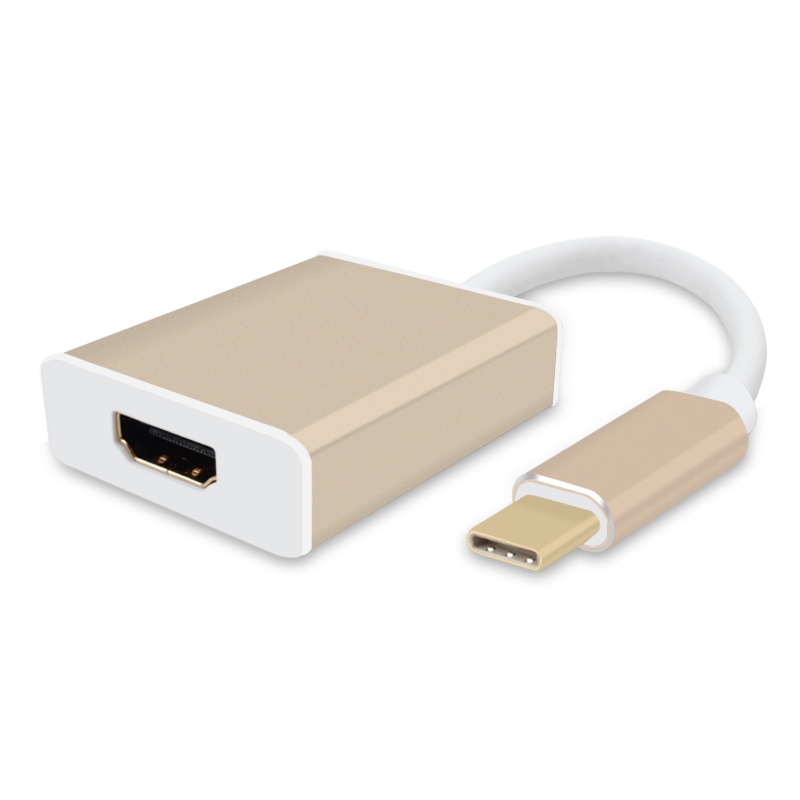 

JD Коллекция Тип-с трансфицировал HDMI Gold дефолт