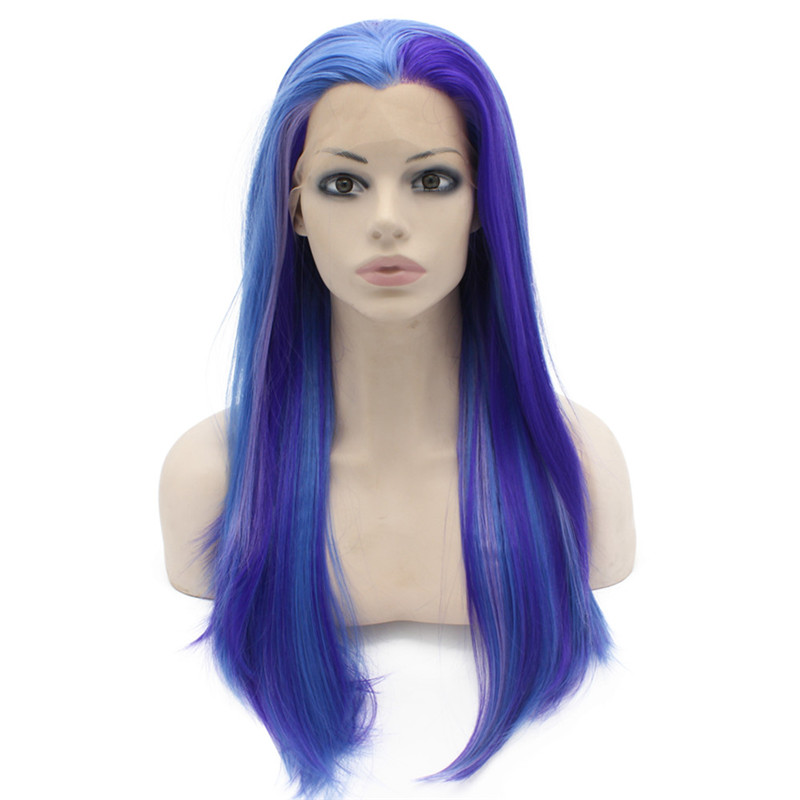 

iwona, blue lace front wig