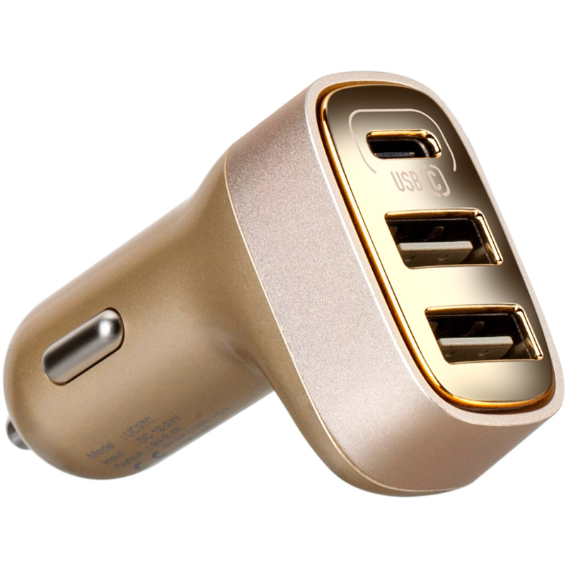 

JD Коллекция Три USB Type-C Champagne Gold дефолт, joycollection