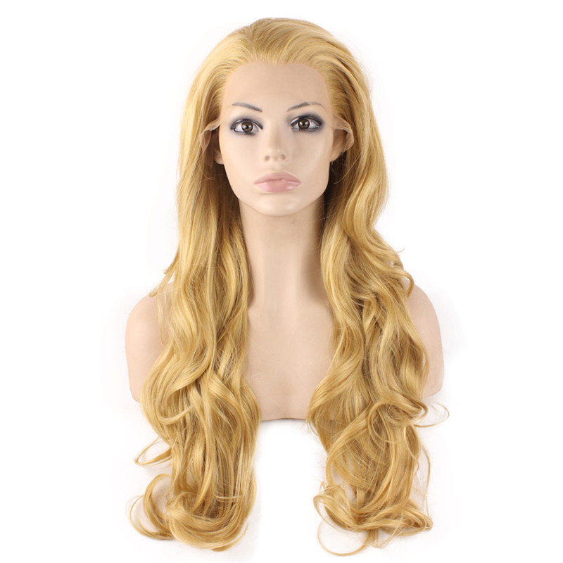 

iwona, long wavy blonde wig