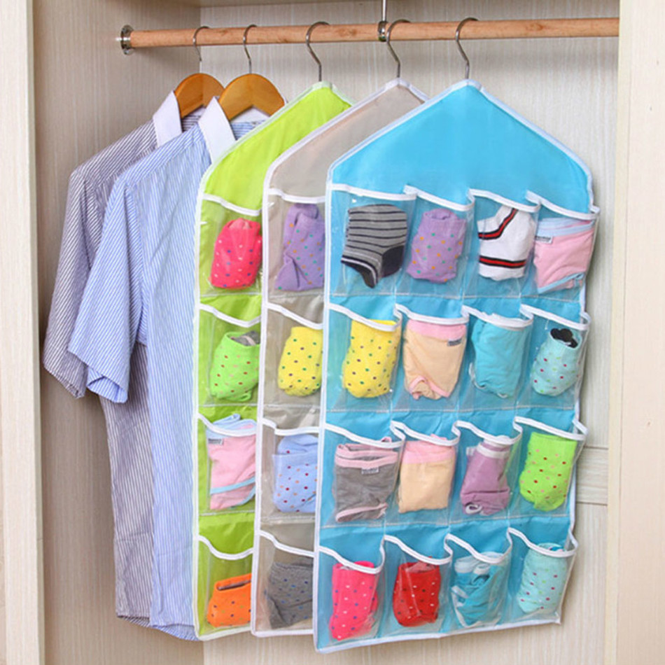 

MyMei Синий, 16 Pockets Hanging Storage Bag