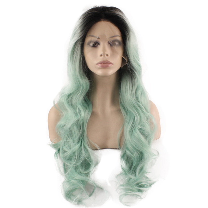 

iwona, ombre wig blue