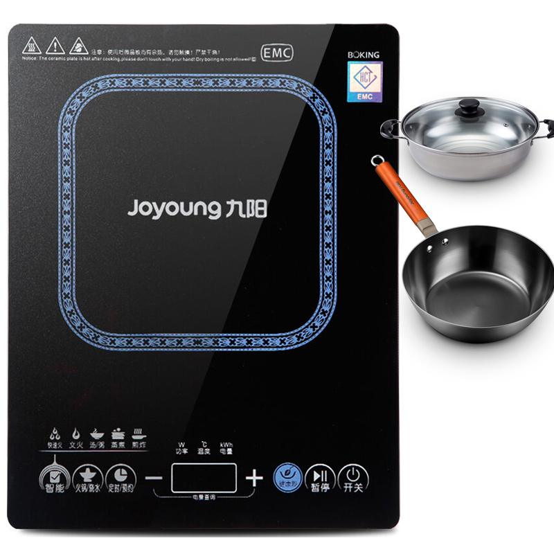 

JD Коллекция Обновленная версия подаренной железа чайник сковородка Stockpot SC807 дефолт