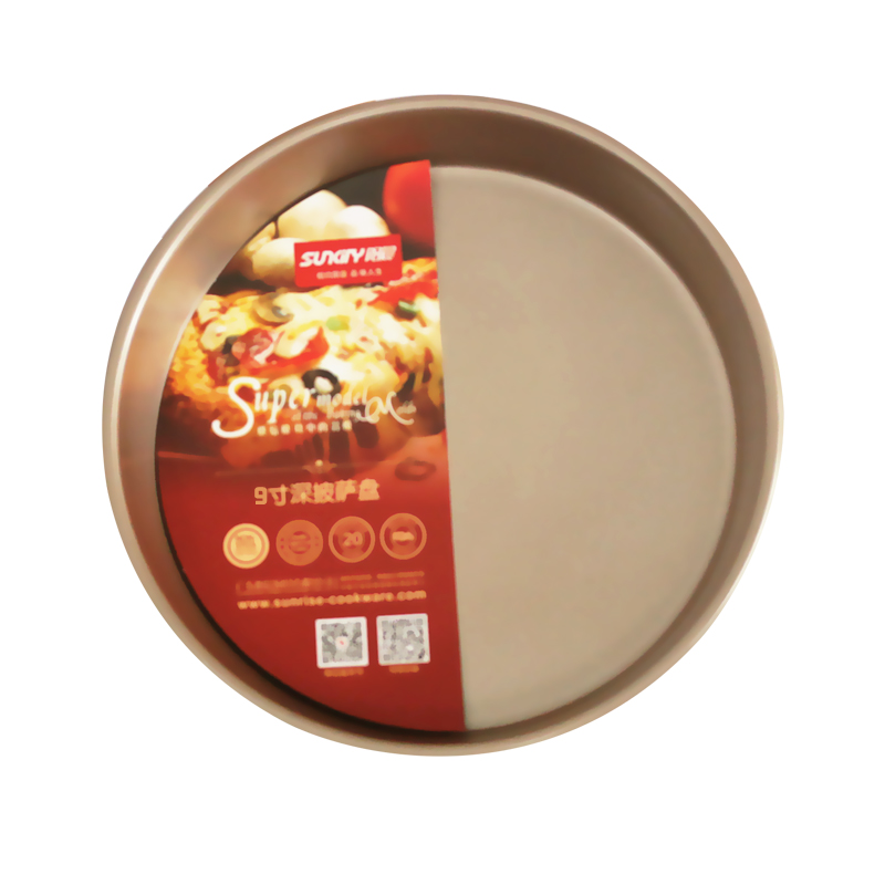 

JD Коллекция Шампанское Золото 9-дюймовый глубокого блюда пиццы