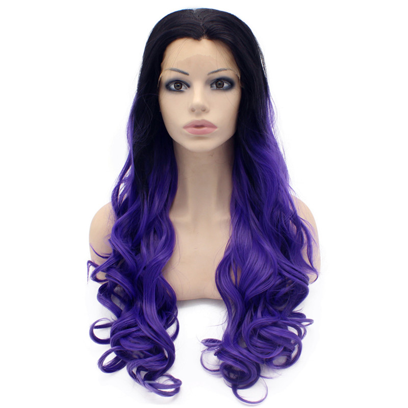 

iwona, ombre purple wig