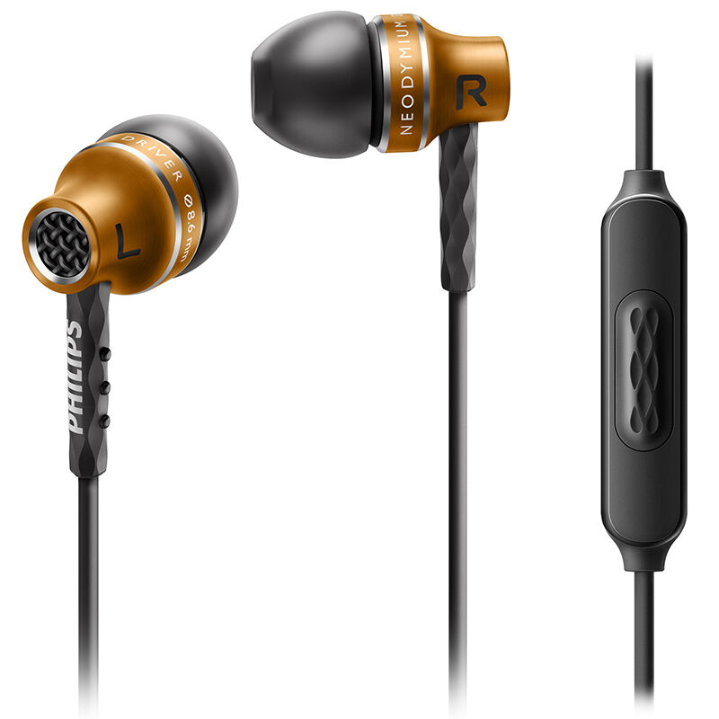 

PHILIPS SHE9105 золото дефолт