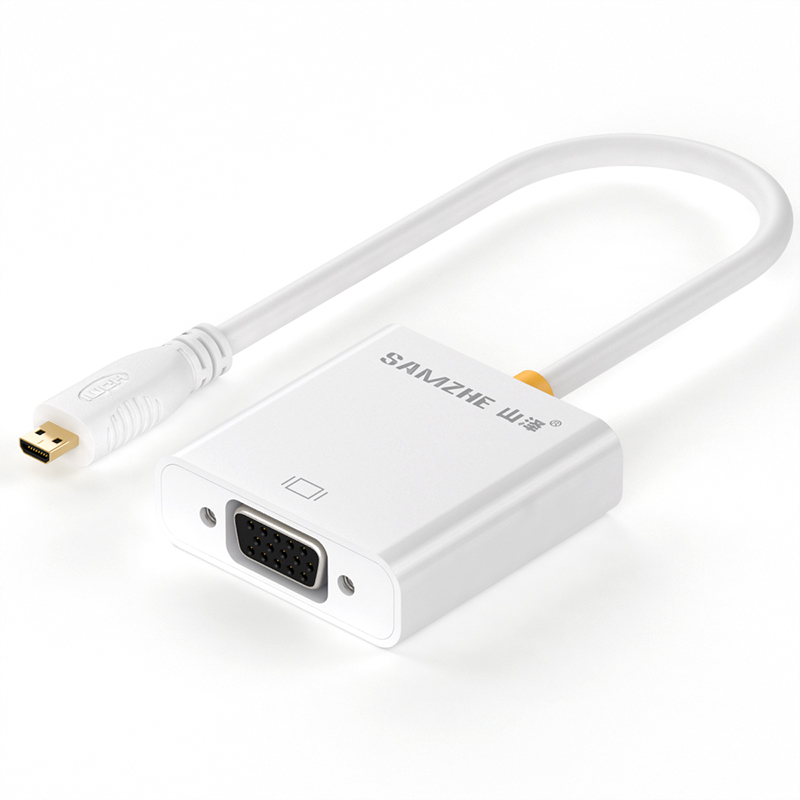 фото Joycollection jd коллекция micro hdmi на vga гальванический edition переходный кабель