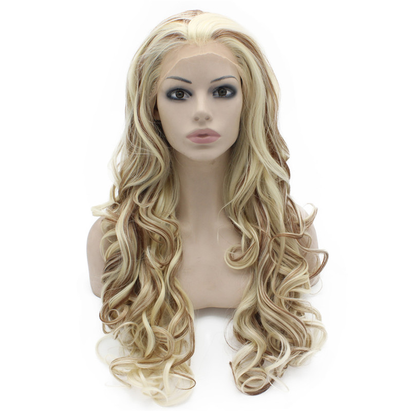 

iwona, long wavy synthetic hair wig