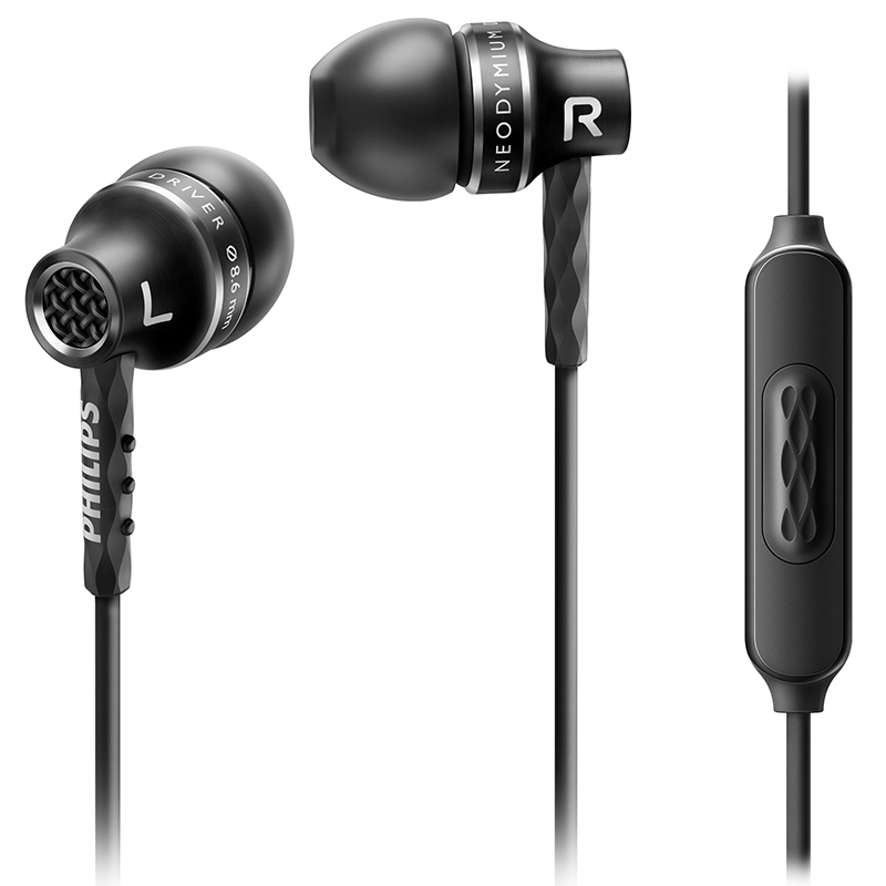 

PHILIPS SHE9105 черный дефолт