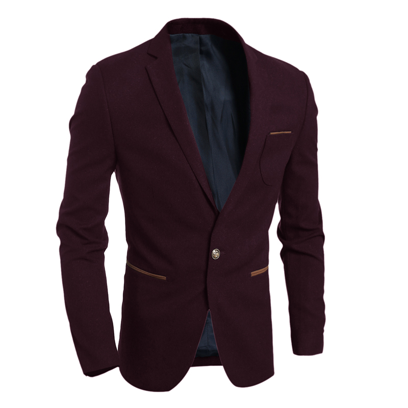 

CT&HF Фиолетовый цвет Номер, мужчины Blazer