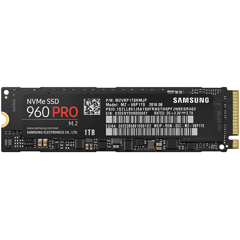 

SAMSUNG 960 PRO M2 NVMe 1TB, SSD накопитель