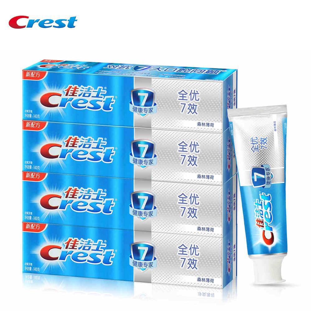 

P&G, Crest зубными пастами множественный эффект