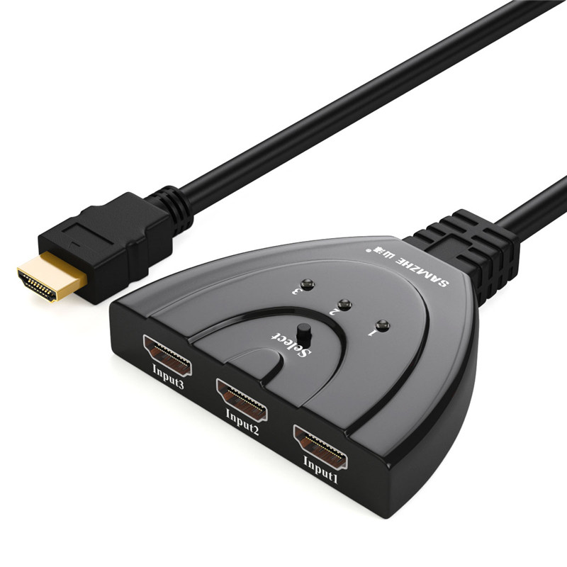 

JD Коллекция HDMI переключатель ручной Три один, joycollection