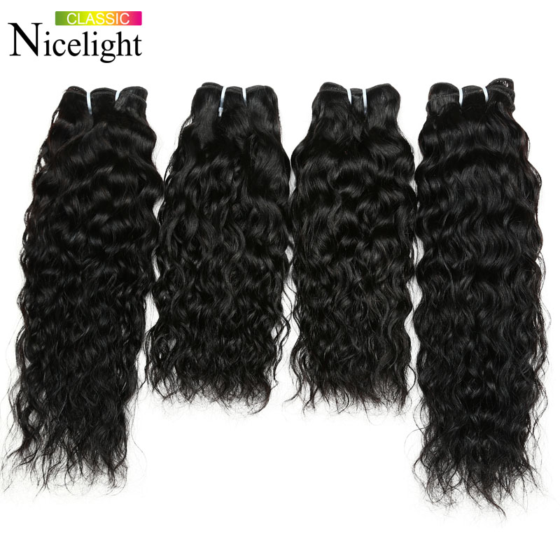 

NICELIGHT CLASSIC 1B 10 10 10 10, Перуанская водная волна Virgin Hair