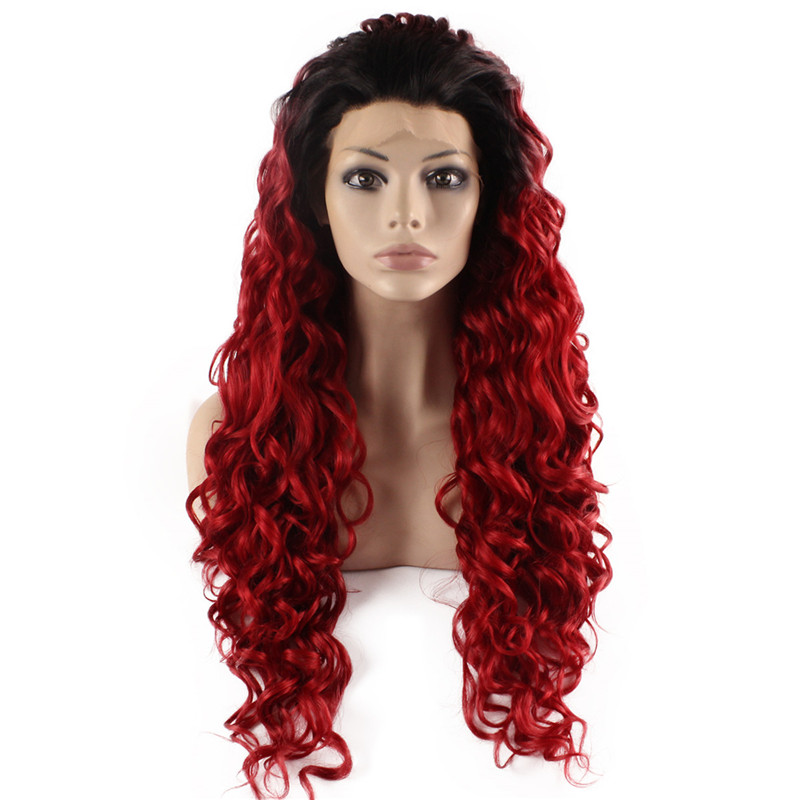 

iwona, kinky curly wig red