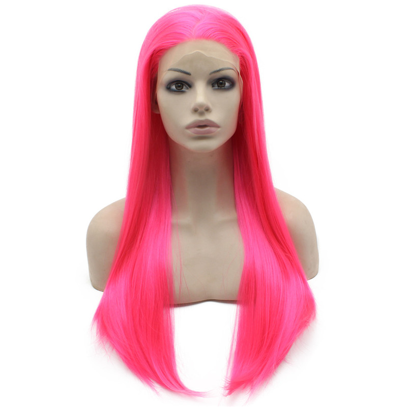 

iwona, lace front synthetic wig pink