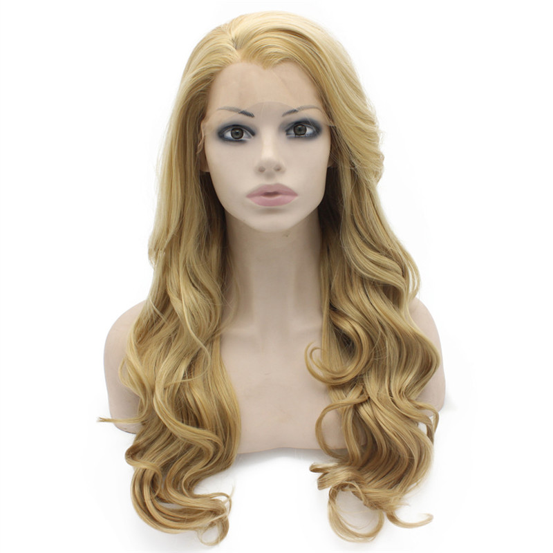 

iwona, ash blonde wavy wig