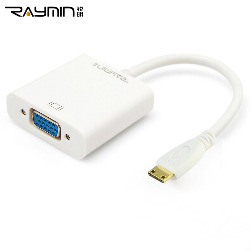 

JD Коллекция Mini HDMI к VGA с AUX белый конвертер