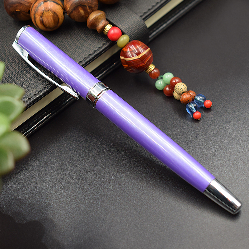 

MP Purple Roller ball pen, металлическая ручка элитных ручку торговли ручку нейтральной ручку шарик