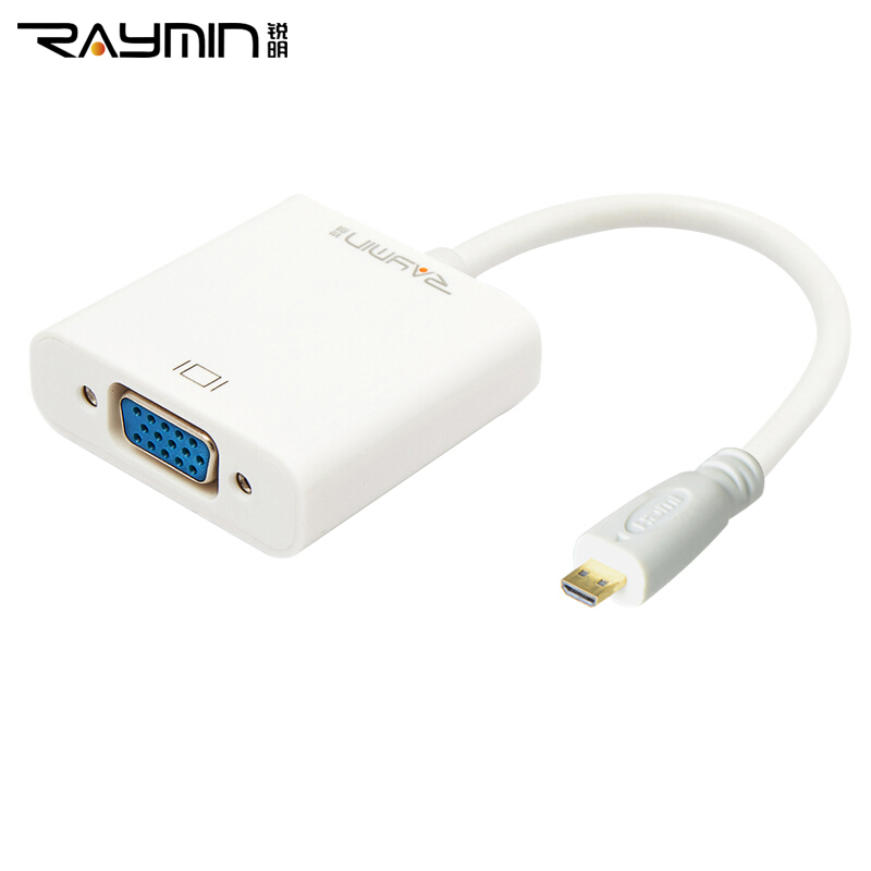 

JD Коллекция Micro HDMI к VGA с AUX белый конвертер