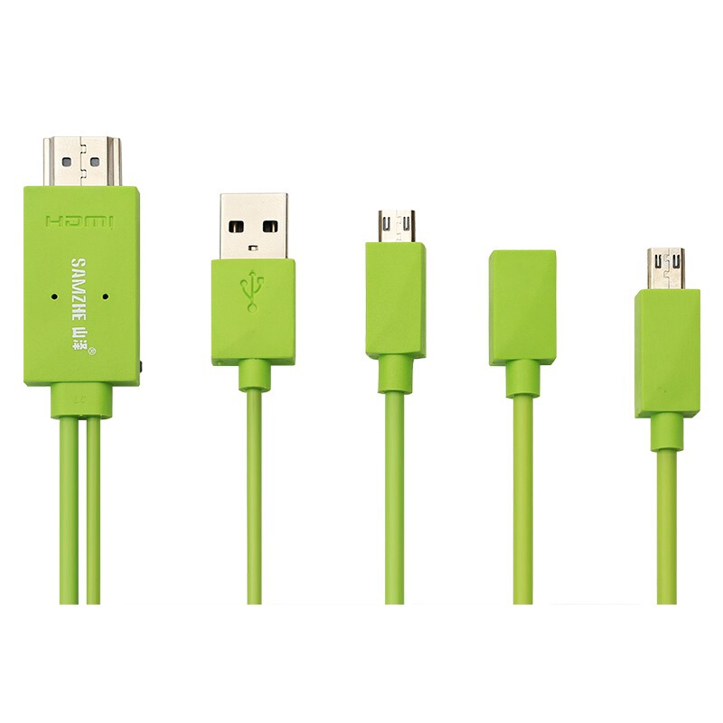 фото Joycollection jd коллекция micro usb к hdmi грином переходный кабель