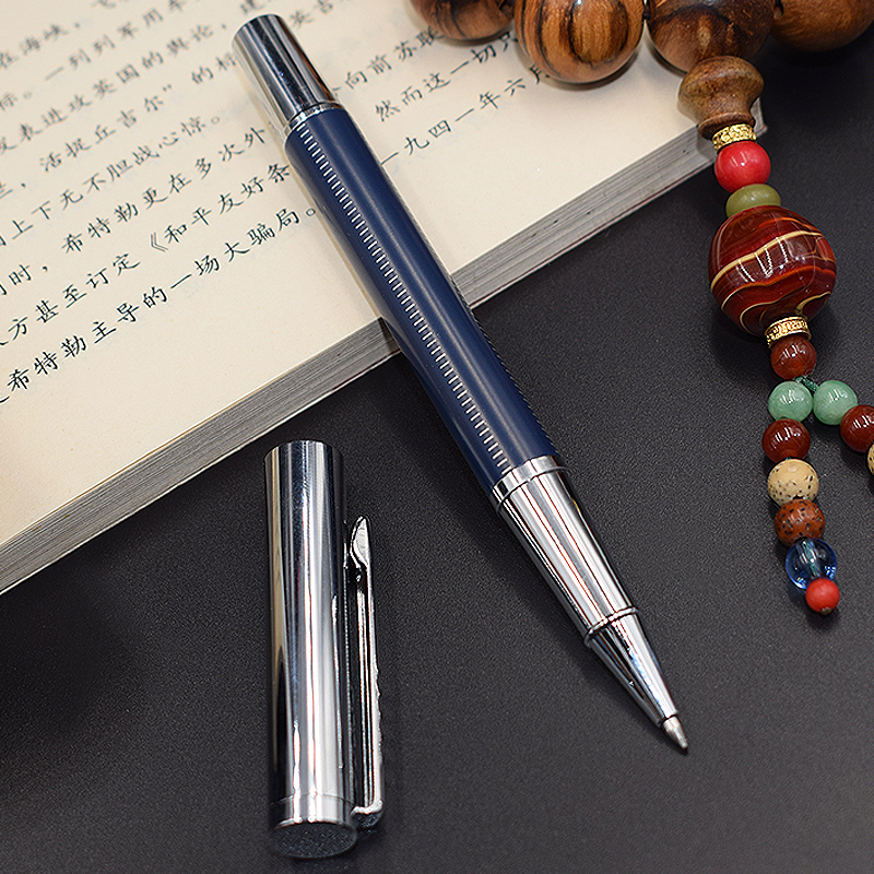 

MP Blue Roller ball pen, металлическая ручка элитных ручку торговли ручку нейтральной ручку шарик